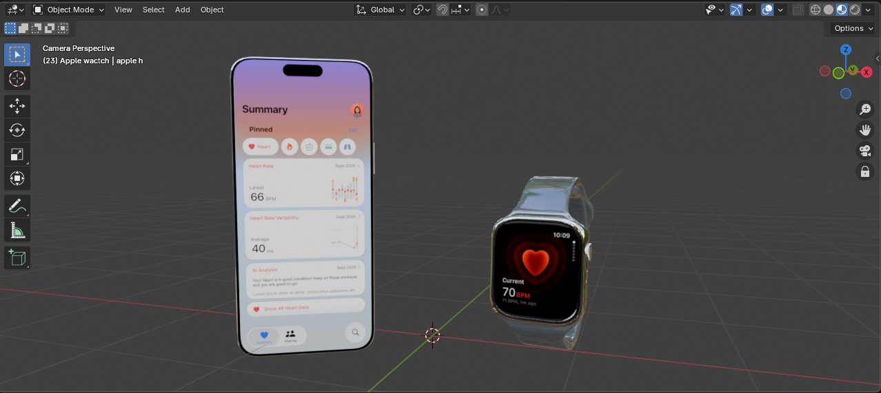 iPhone and Apple Watch model
